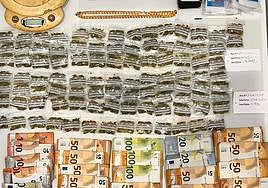 Detenido un hombre por tráfico de drogas en Bilbao