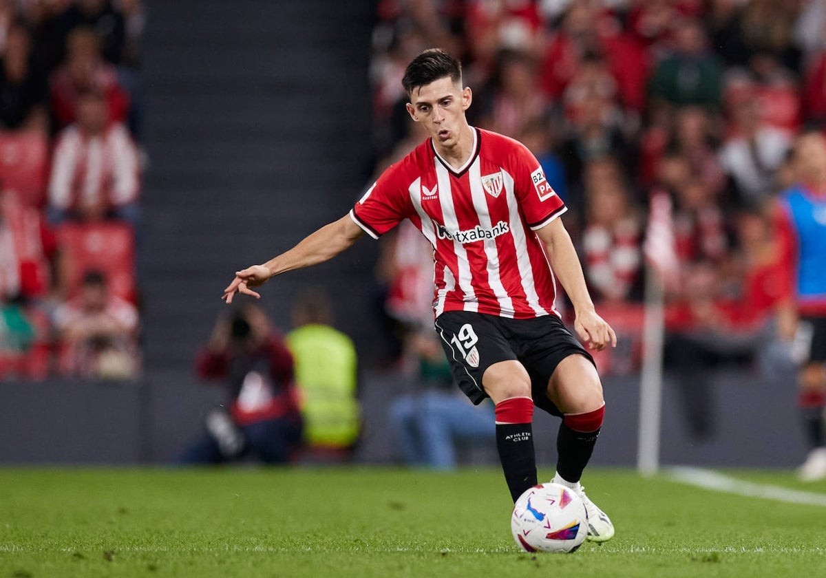 Imanol ante el Betis en San Mamés en agosto.