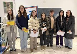 Los alumnos de Lauaxeta Ikastola participaron en el último concurso literario organizado por el SACZ.