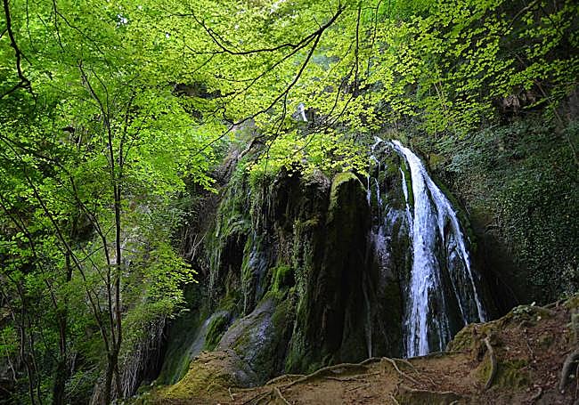 Cascada del río Corraladas.
