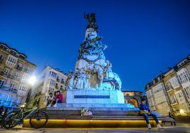 El Monumento a la Batalla de Vitoria está en la lista roja de Hispania Nostra