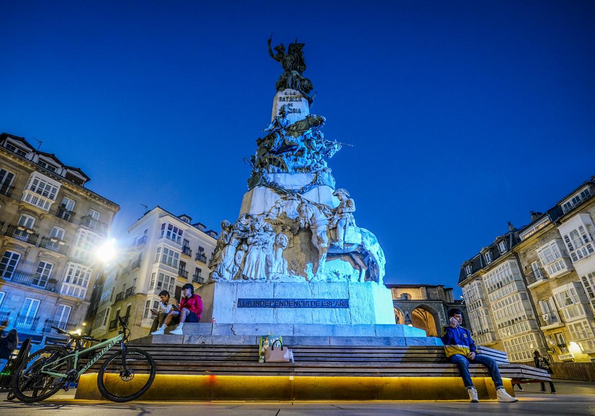 El Monumento a la Batalla de Vitoria está en la lista roja de Hispania Nostra