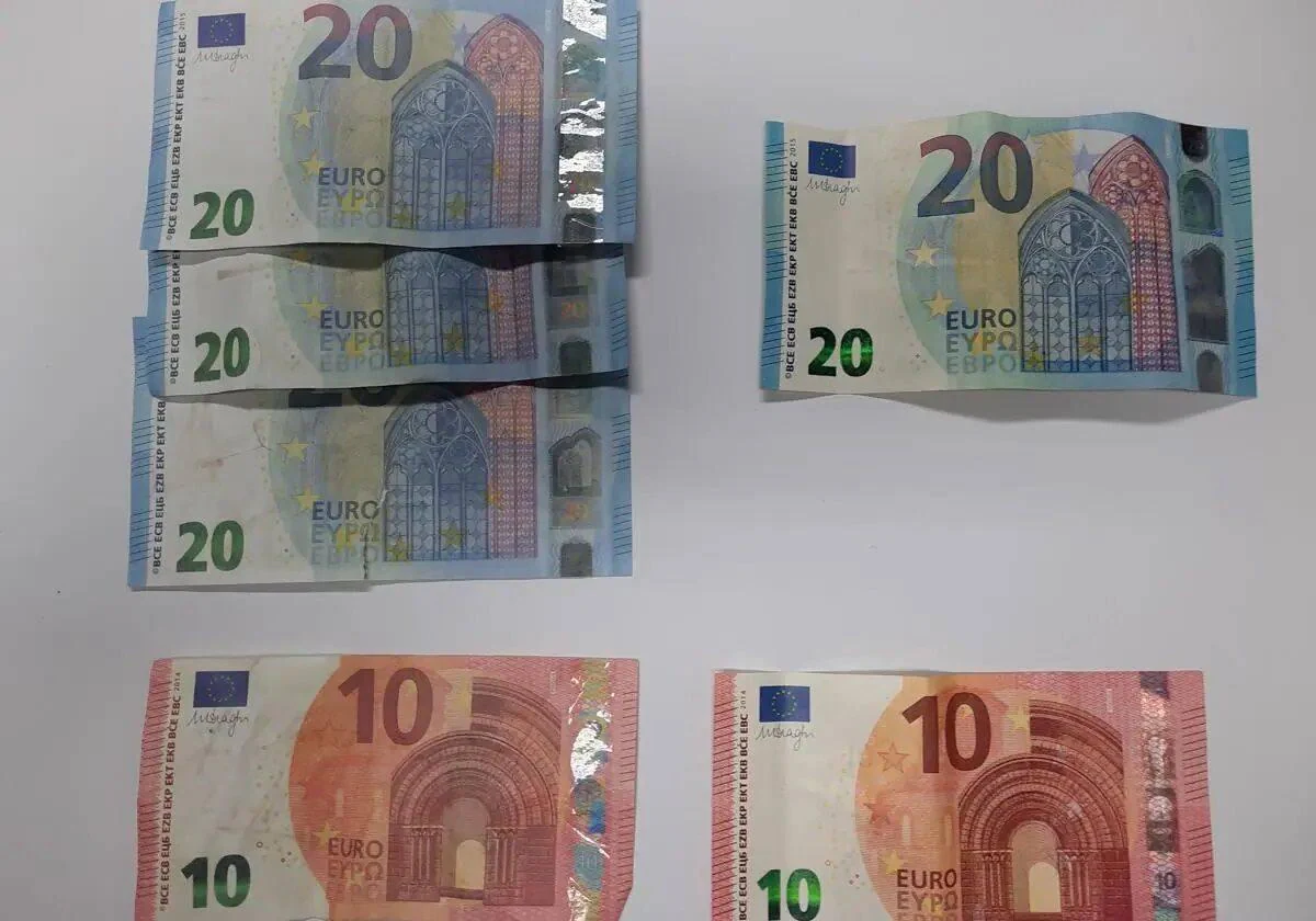 Los consejos del Banco de España para detectar billetes falsos y