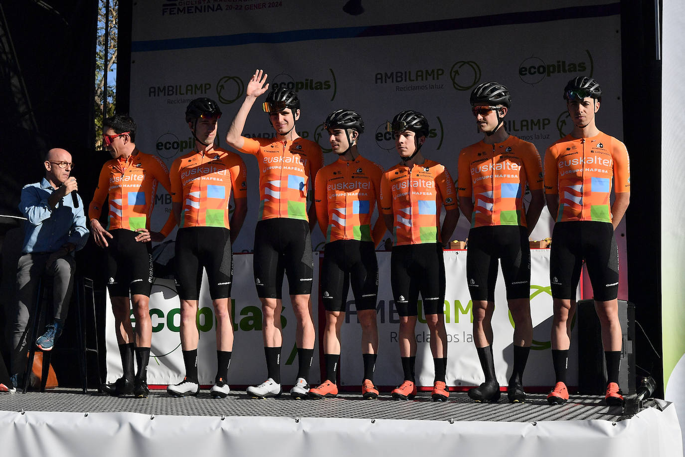 El Euskaltel Euskadi, en la pasada Challenge de Mallorca.
