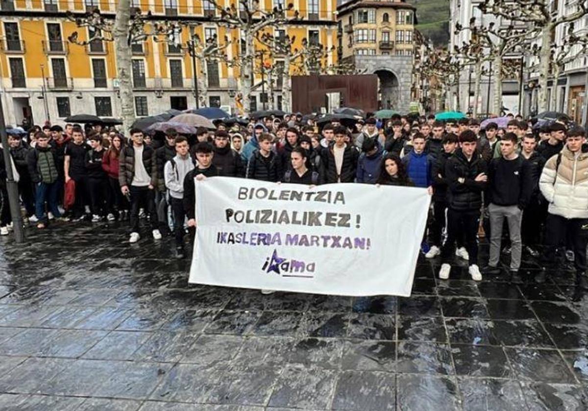 Concentración este viernes en Tolosa contra la «violencia policial».