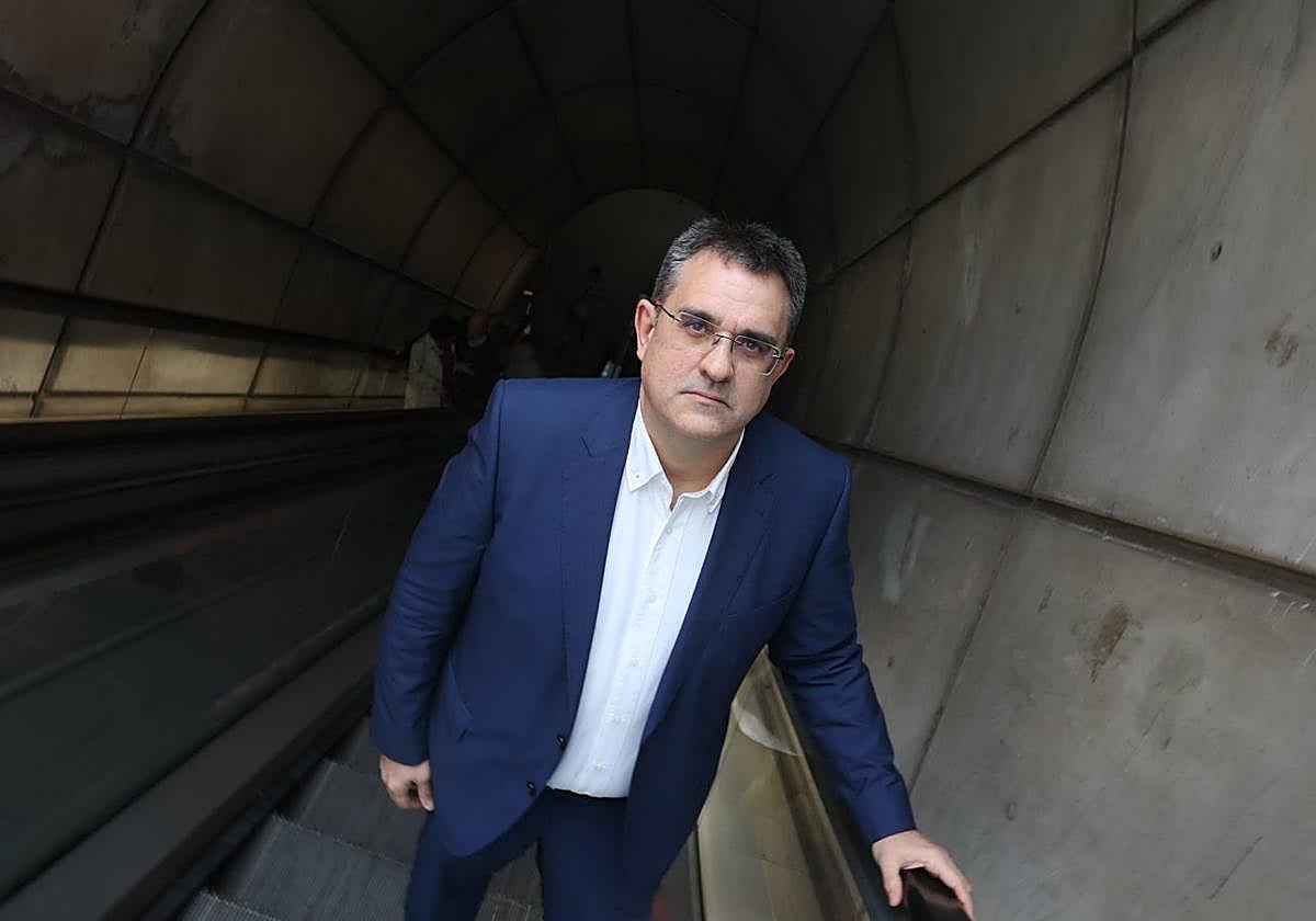 Eneko Arruebarrena, director general de Metro Bilbao.