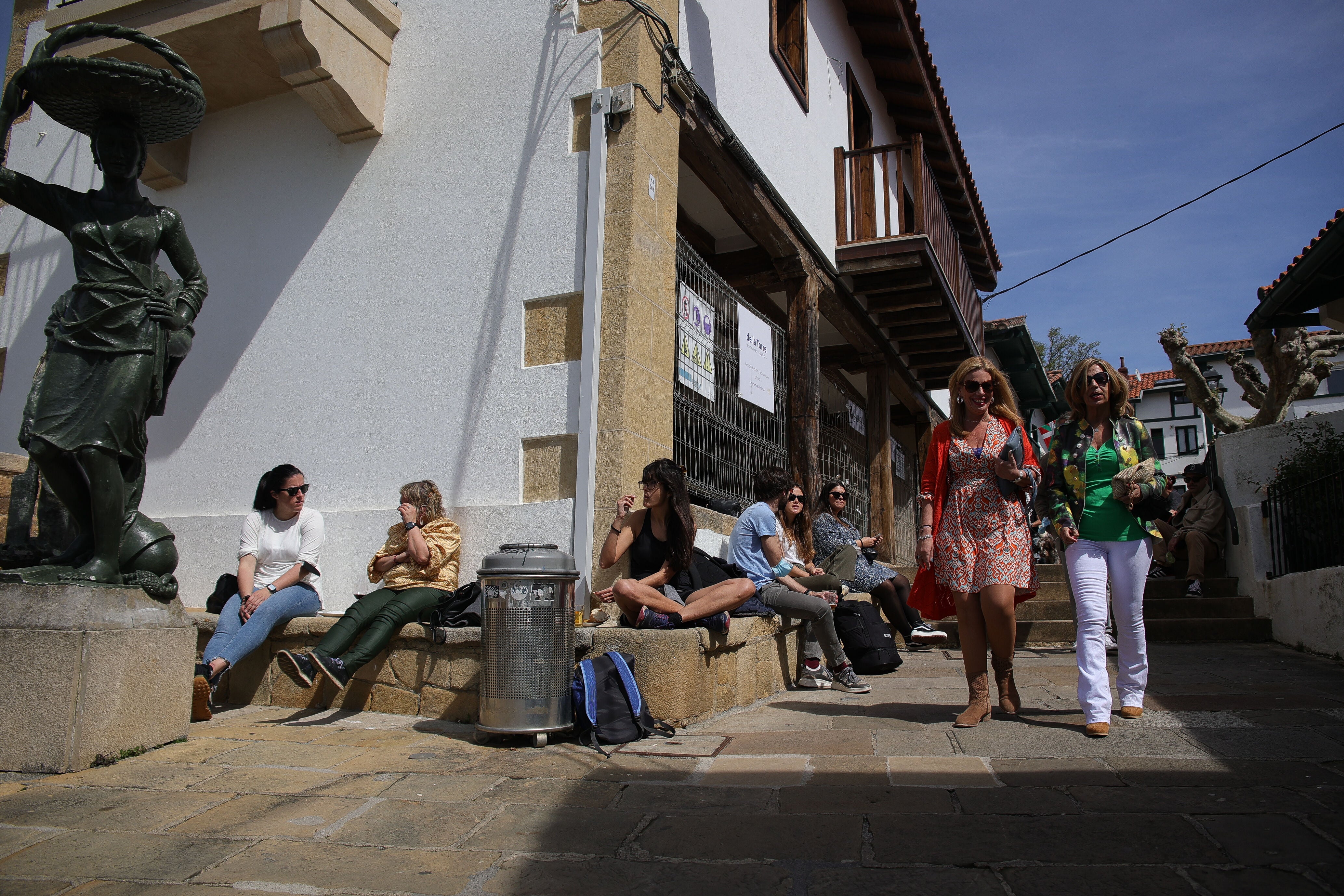 Getxo, que arrastra la tasa de envejecimiento más alta de la comarca y una de las más elevadas de territorio vizcaíno, ha ganado habitantes este año gracias a la población extranjera.