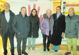 Sabin Salaberri, Bautis Goikoetxea, Verónica Goikoetxea, Raquel Vélez, Ana Teberio y Álvaro Ruiz de Escudero.