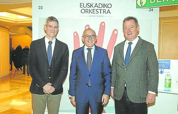 Oriol Roch, Ramiro González y Bingen Zupiria.