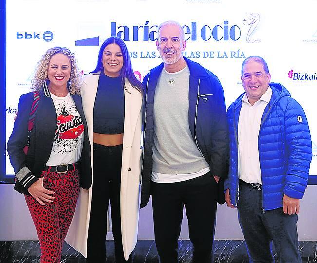 Susana Alaguero, Lur Errekondo, Patxi Alonso y Luis Arbiol.