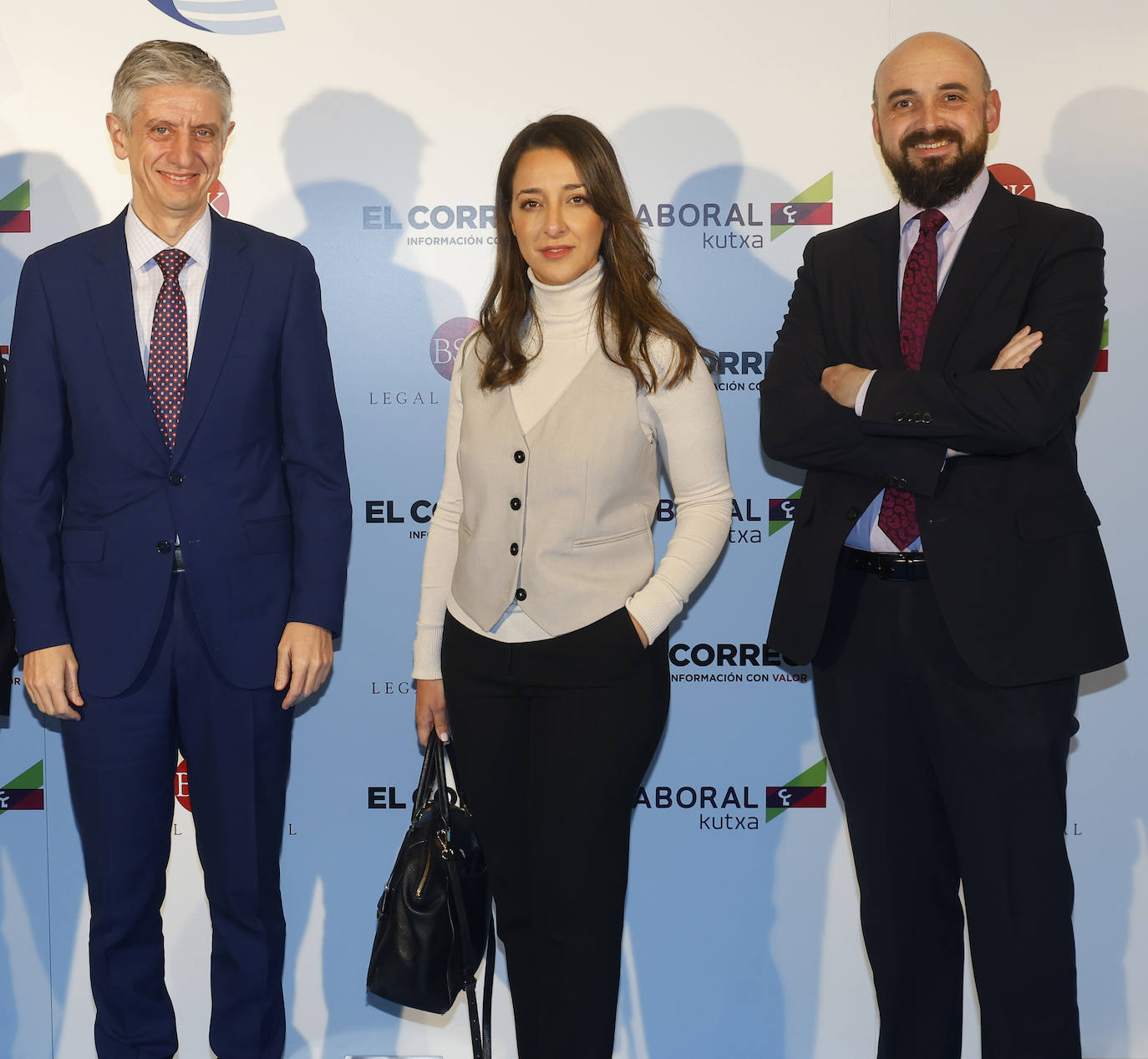 David Hermo, Silvia Ruiz e Iñaki Berriozabal.