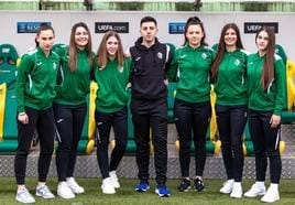 Las Gloriosas acogen a jugadoras del Istra en sus entrenamientos