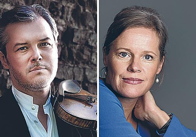 Vadim Repin y Camilla Tilling.