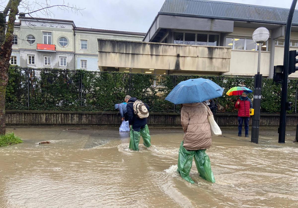 Las imágenes de las inundaciones en Vitoria y Álava