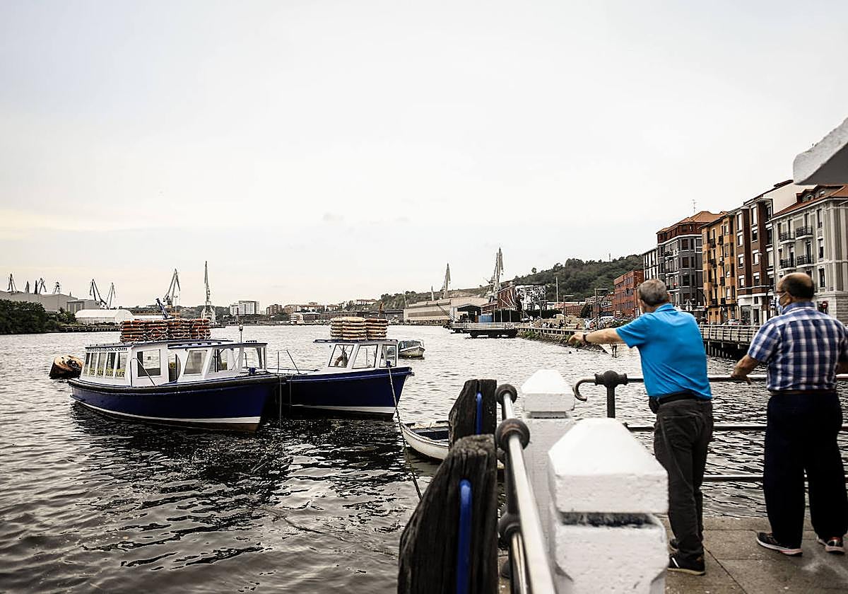 El servicio que unía ambas márgenes de la ría dejó de funcionar el 10 de febrero.