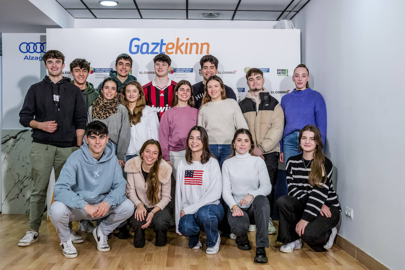 Estudiantes de 2º de Bachiller de Corazonistas.