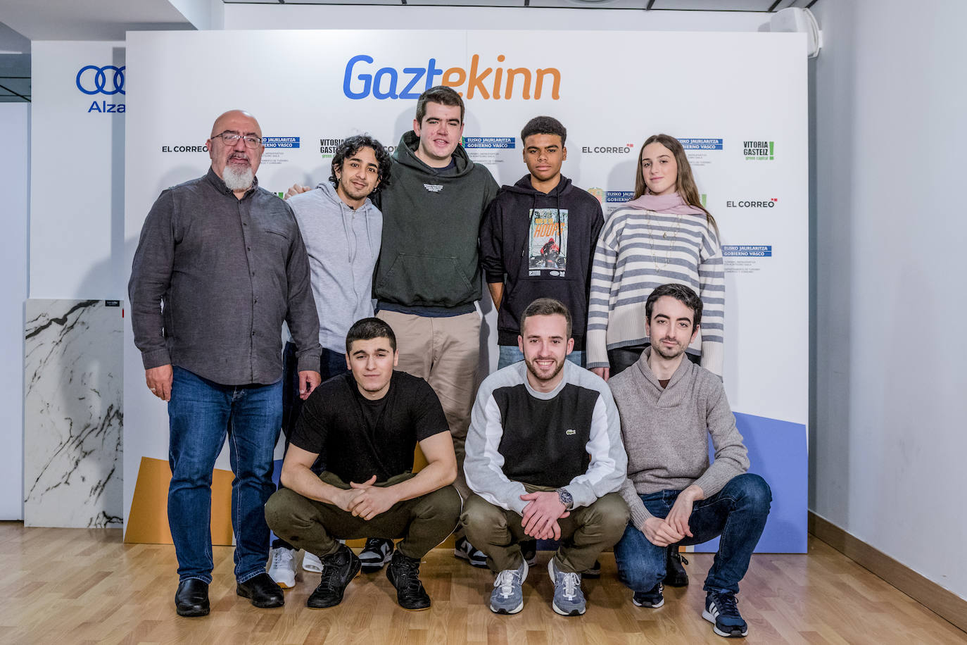 Estudiantes de FP grado superior de Marketing y Publicidad de Egibide-Molinuevo,