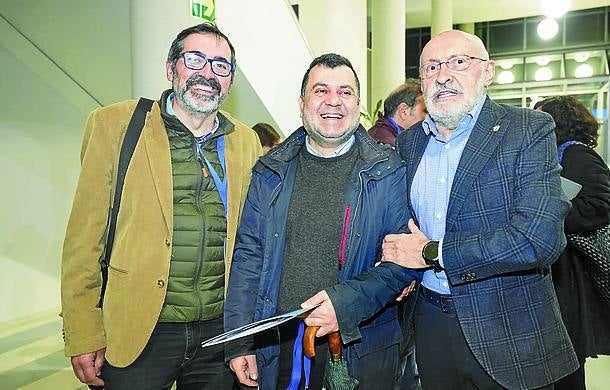 Xavier Labad, Karim Haidar y Jon Armentia.