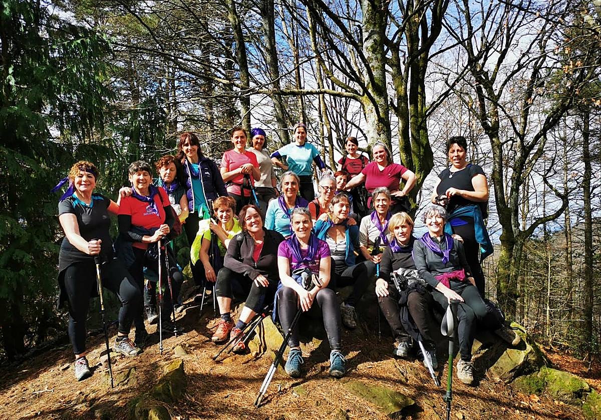 La marcha montañera para las mujeres tendrá lugar hoy.
