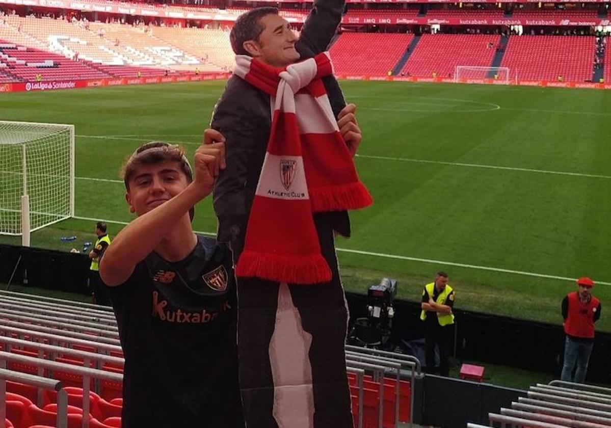 El hincha del Athletic que quiere reunir a los vizcaínos que viven en Estados Unidos para ver la final de Copa