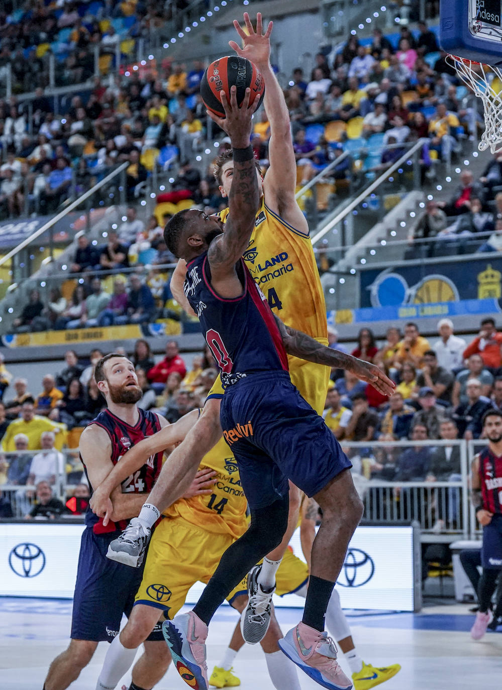Las mejores imágenes del Gran Canaria - Baskonia