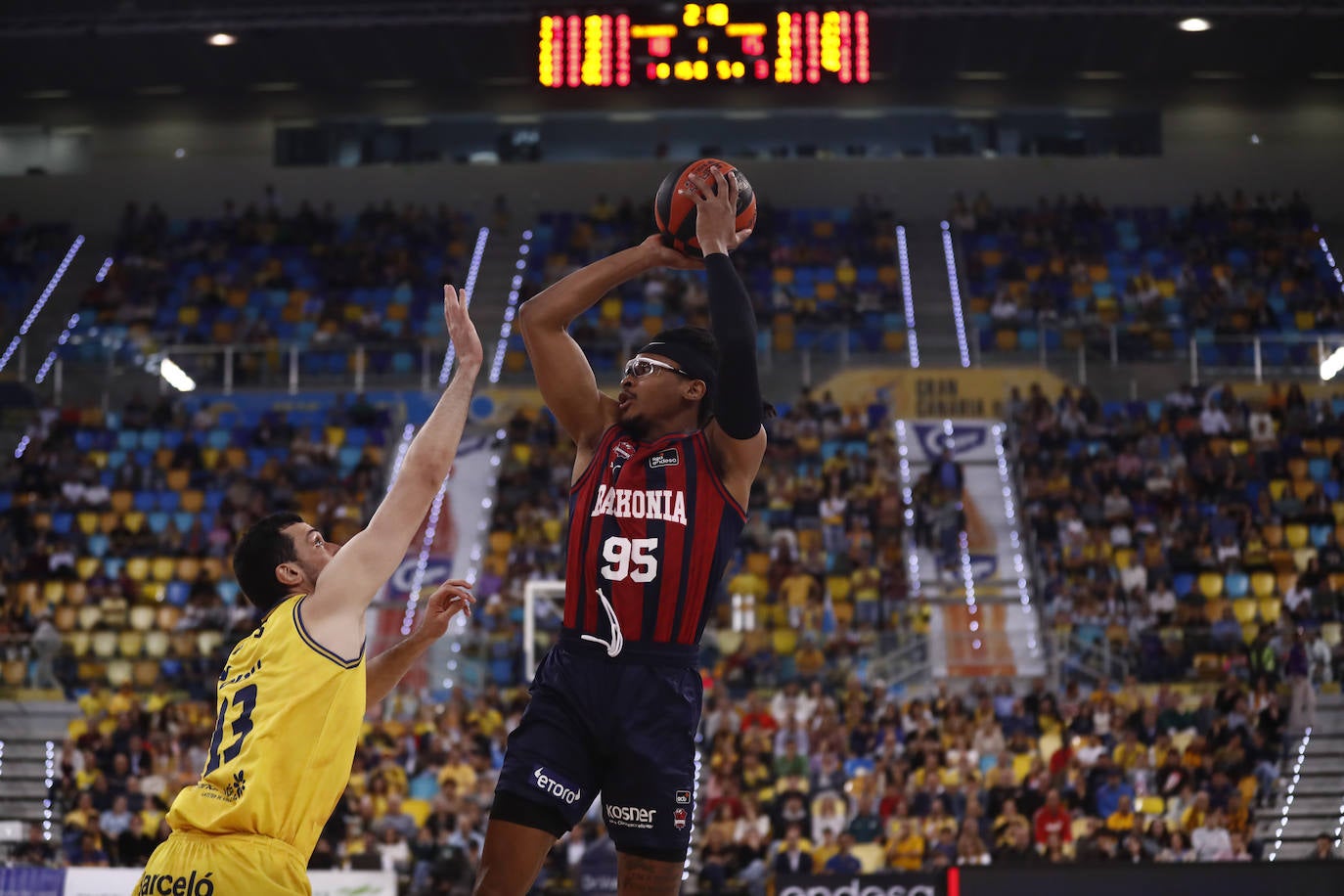 Las mejores imágenes del Gran Canaria - Baskonia