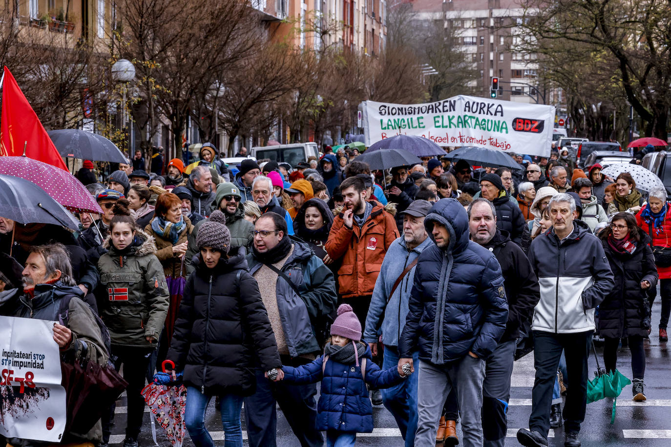 Disturbios en la manifestación del 3 de Marzo en Vitoria