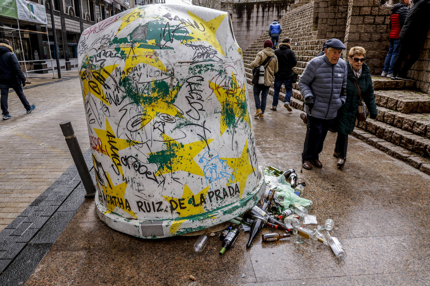 Disturbios en la manifestación del 3 de Marzo en Vitoria