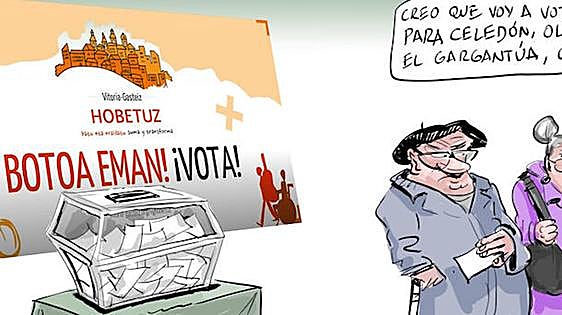 La viñeta de Cerrajería y el programa Hobetuz para mejorar Vitoria