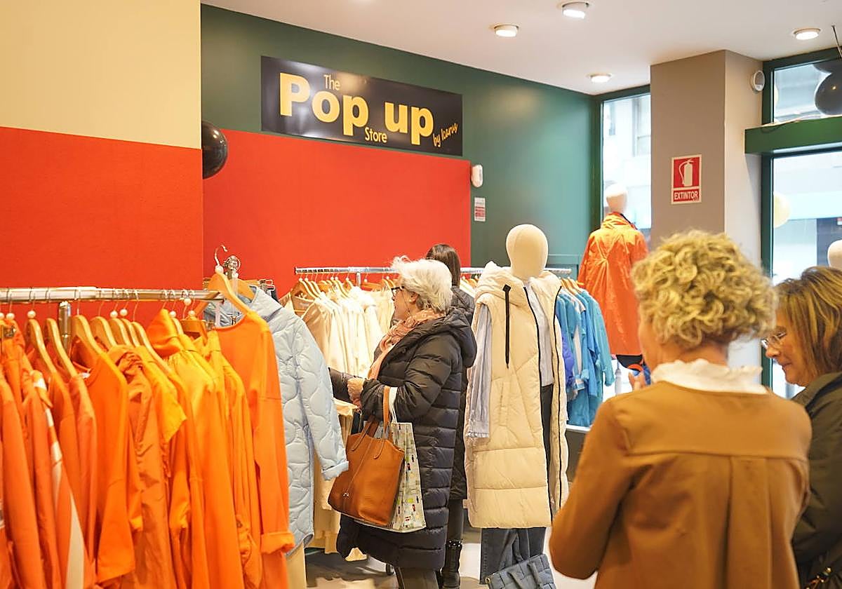 La tienda efímera que ha abierto una marca madrileña en Vitoria