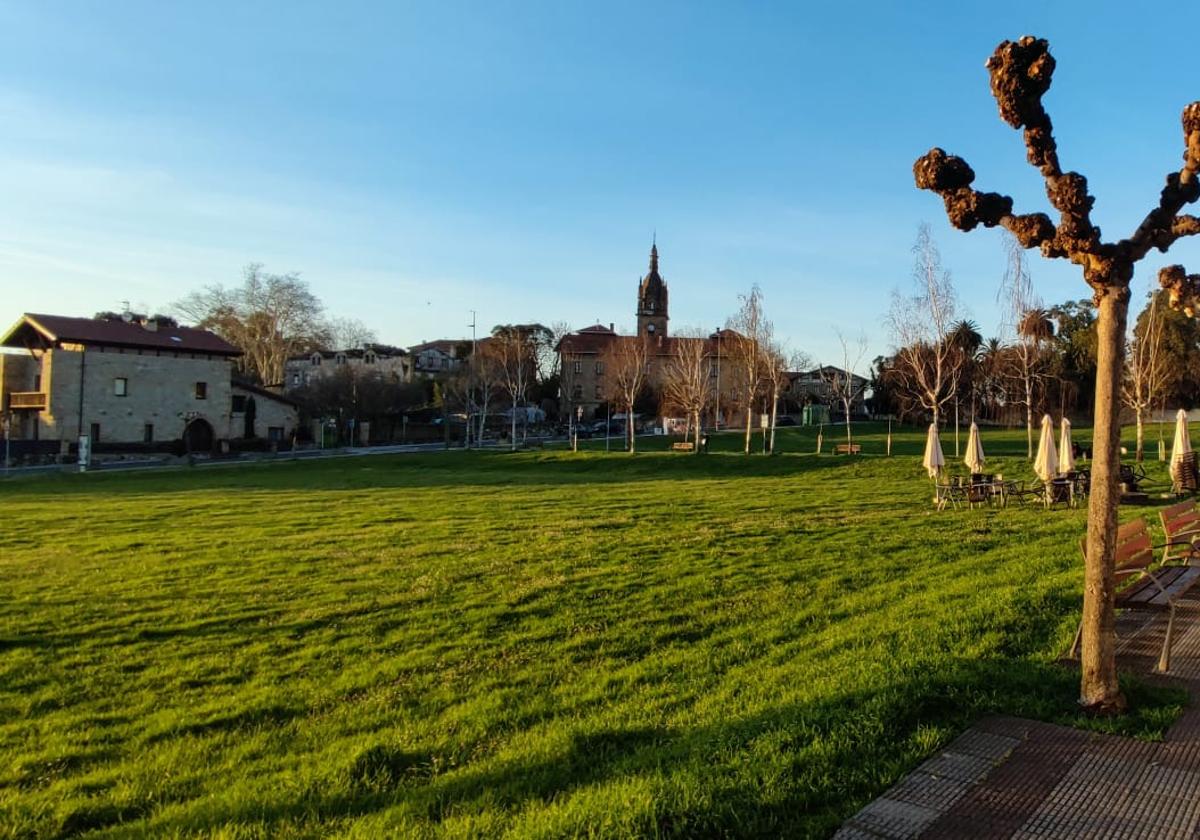 Los vecinos llevan años reivindicando mejoras en esta céntrica zona de Berango.