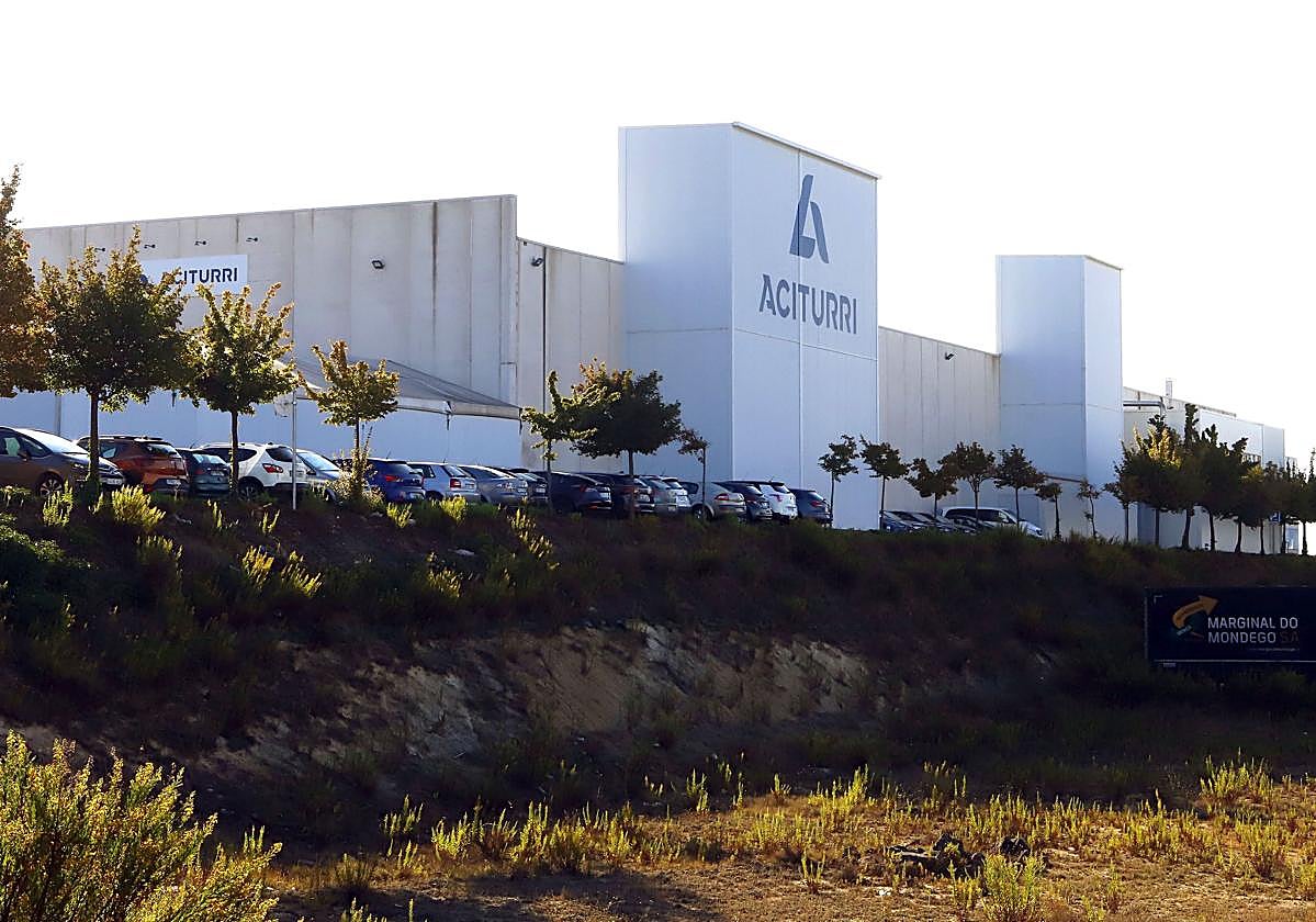 Sede de Aciturri en el polígono de Ircio.