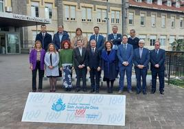 Imágenes del acto institucional por el centenario del hospital San Juan de Dios