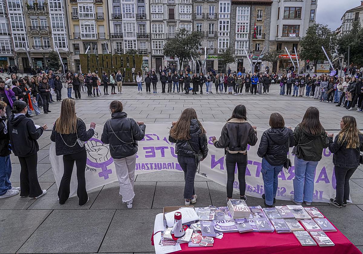 Las imágenes de las protestas de la mañana del 8M