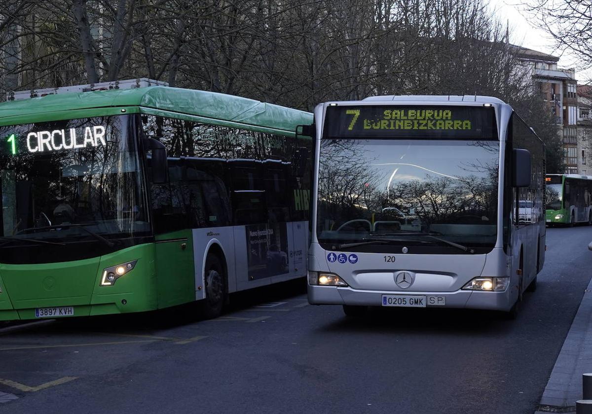 La línea 7 de Tuvisa se había modificado con la llegada del tranvía a Salburua.