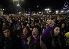 Más de 20.000 personas toman las calles de Bilbao contra la violencia sexual y la discriminación a las mujeres