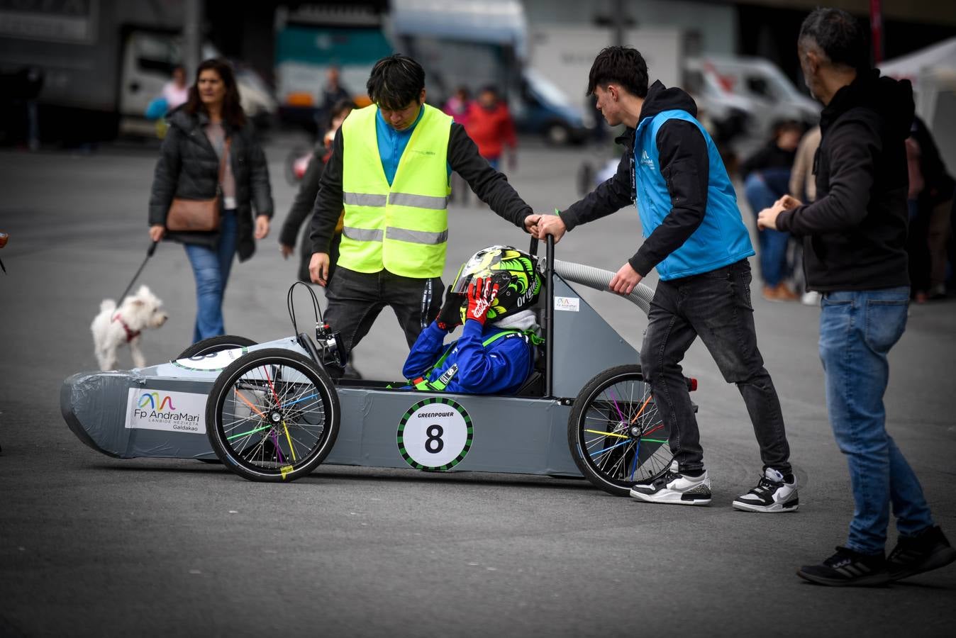 Campeonato de vehículos eléctricos en San Mamés