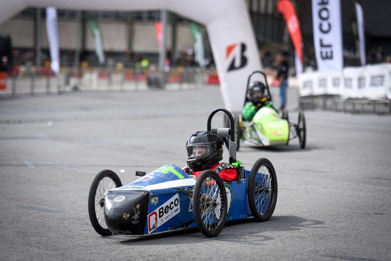 Campeonato de vehículos eléctricos en San Mamés