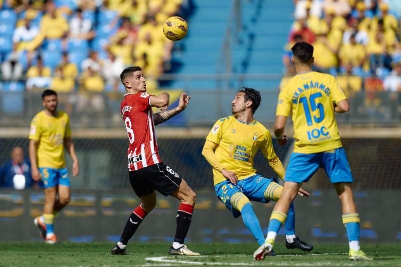 El buen rollo entre el Athletic y la UD Las Palmas
