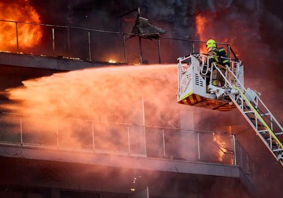 Un electrodoméstico de la cocina causó el incendio del edificio de Valencia