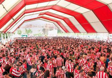 La fan zone del Athletic cambia su ubicación, amplía su aforo y ofrecerá la final en directo