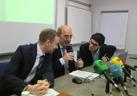 Iñigo Ansola, Ignacio Etxebarria y Unai Rementeria