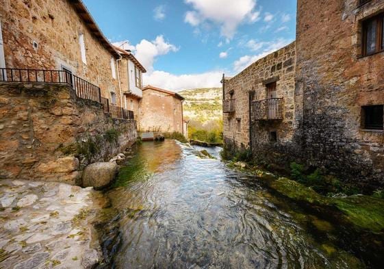 Orbaneja del Castillo, en Burgos.