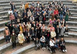 Imagen de una de las reuniones realizadas por las mujeres participantes en el proyecto.