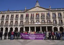 La concentración silenciosa de este martes.