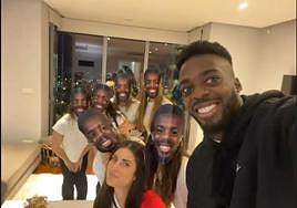 La divertida despedida de soltera de la novia de Iñaki Williams