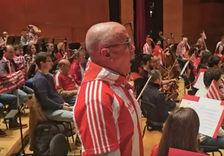 El emocionante himno con el que la BOS se une al tsunami de apoyo al Athletic