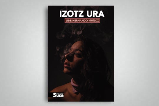 'Izotz ura' liburuaren azala.