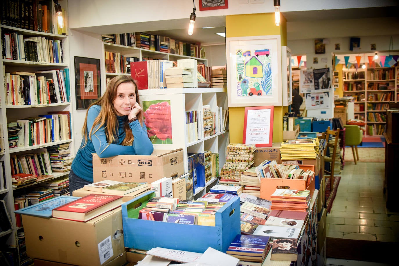 La librería «mágica» de Bilbao con todos los libros a 3 euros