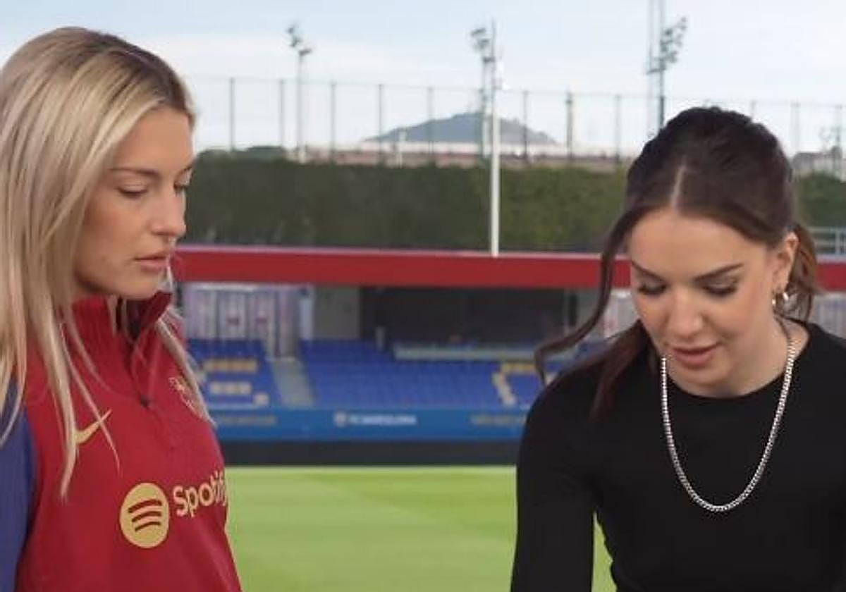 La pulla gastronómica de Alexia Putellas a Inés Hernand: «Esto es un sacrilegio»